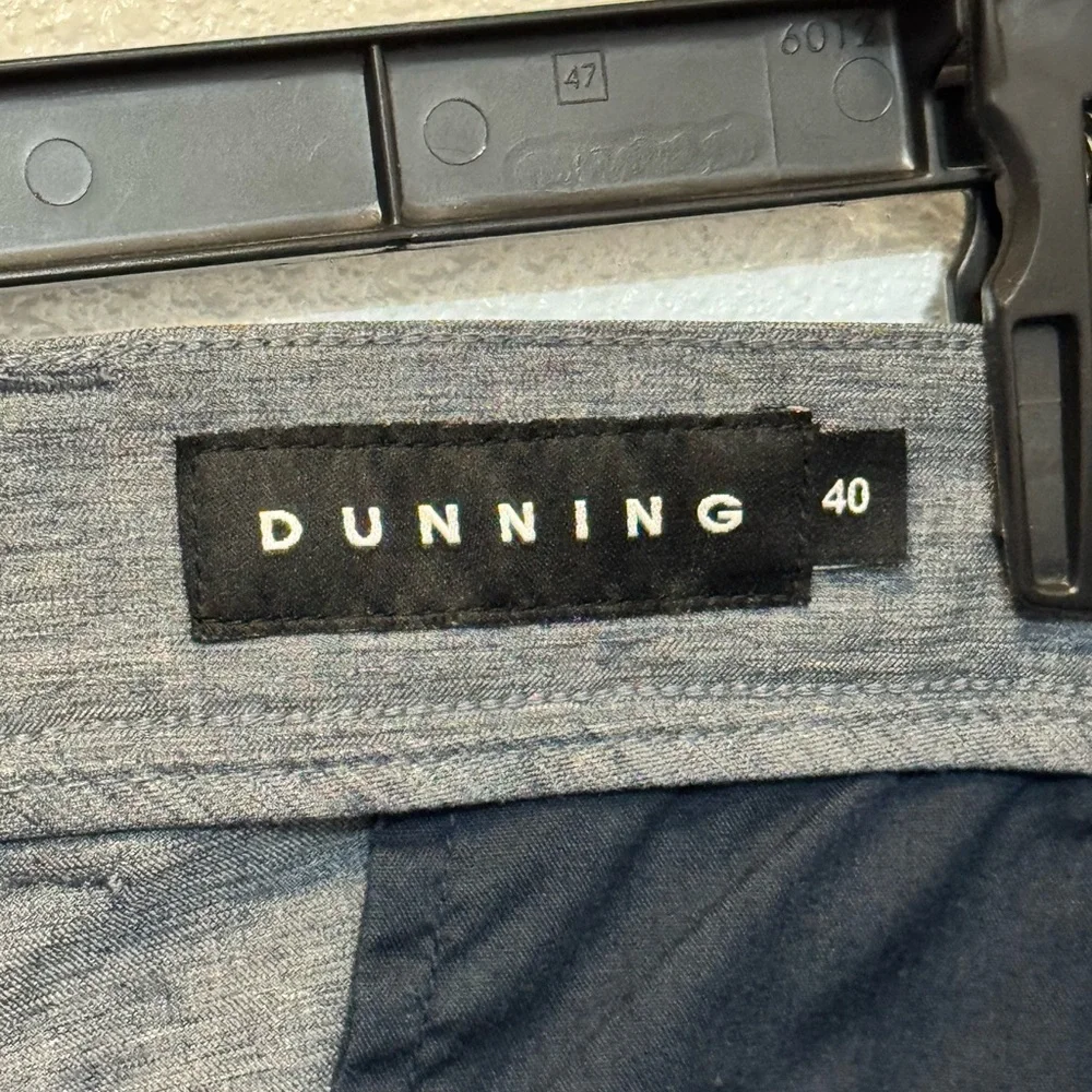 Dunning Golf Performance Gray Flat Front Shorts with Modern Classic Cut Men’s 40 - Picture 5 of 9